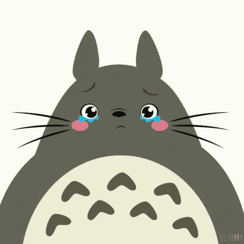 Totoro Crying GIF - Totoro Crying My Neighbor Totoro GIFs
