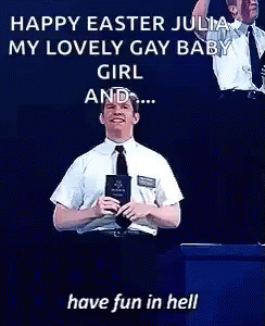 Missionary Have Fun In Hell GIF - Missionary Have Fun In Hell Book Of Mormon GIFs