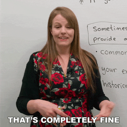 That'S Completely Fine Emma GIF - That'S Completely Fine Emma Engvid GIFs