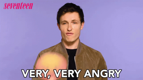 Very Very Angry Angry GIF - Very Very Angry Angry Angry Face Emoji GIFs
