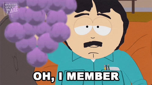 Oh I Member Randy Marsh GIF - Oh I Member Randy Marsh South Park GIFs