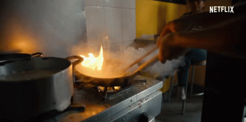 Cooking Street Food Latin America GIF - Cooking Street Food Latin America Fire GIFs