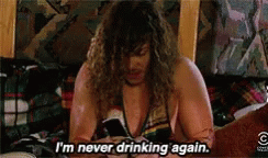 Never Drinking Again Dry January GIF