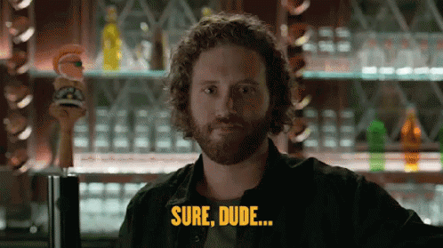 Sure Dude GIF - Whatever Dont Believe You Sure GIFs