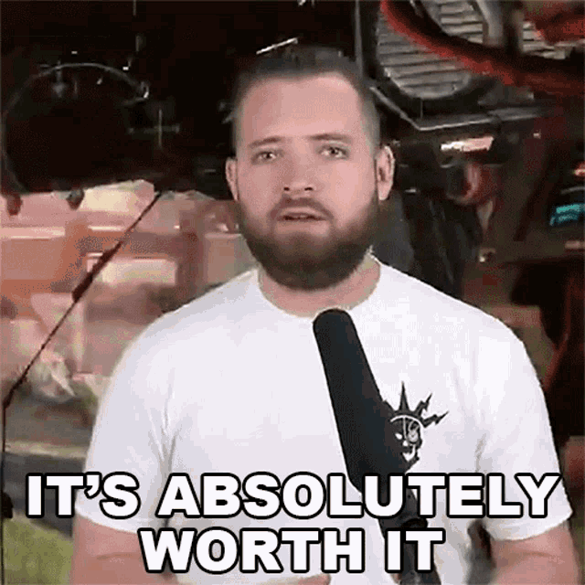 Its Absolutely Worth It Bricky GIF - Its Absolutely Worth It Bricky It Is Worth It GIFs