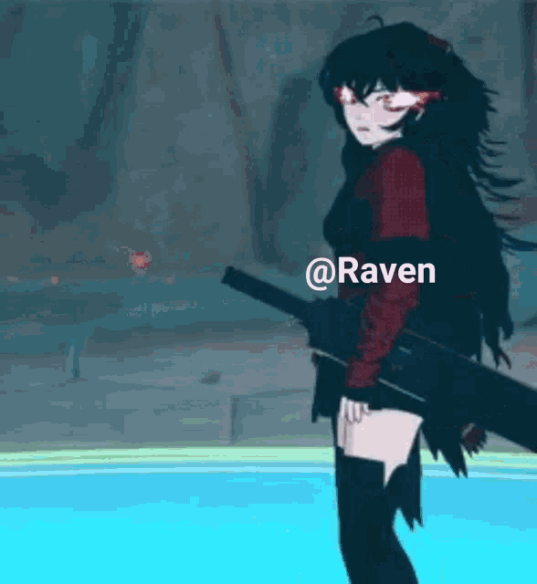 Raven Branwen GIF - Raven Branwen Aqt GIFs
