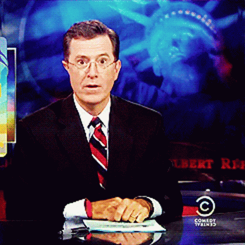 Stephen Colbert Colbert GIF - Stephen Colbert Colbert Colbert Report GIFs
