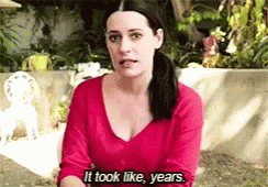Paget Brewster Took Years GIF - Paget Brewster Took Years Years GIFs