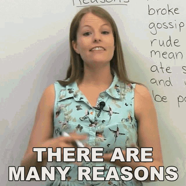 There Are Many Reasons Emma GIF - There Are Many Reasons Emma Engvid GIFs
