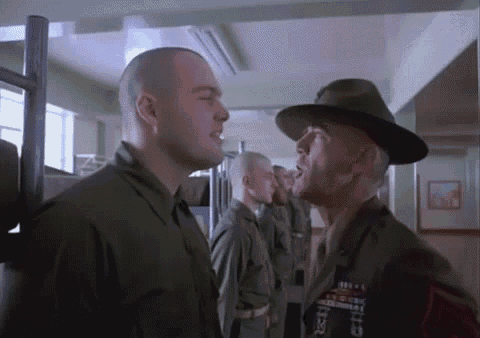 H GIF - Full Metal Jacket Angry Pissed GIFs