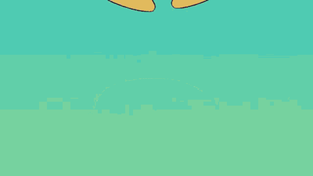 a cartoon duck with a big smile on his face is wearing a red shirt and a red hat .
