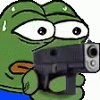 Pew Pepe GIF - Pew Pepe Gun GIFs
