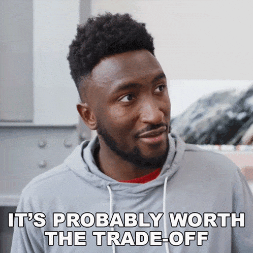It'S Probably Worth The Trade-off Marques Brownlee GIF - It'S Probably Worth The Trade-off Marques Brownlee It'S Possibly A Reasonable Exchange GIFs