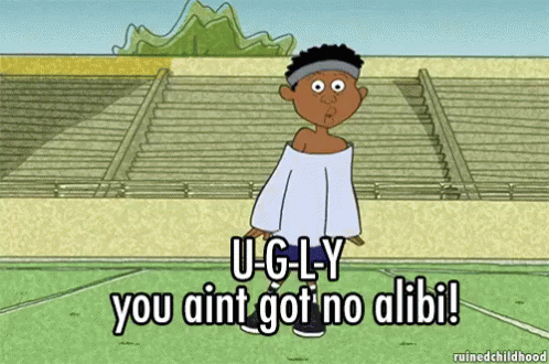 Old School Slam GIF - The Proud Family You Aint Got No Alibi Ugly GIFs