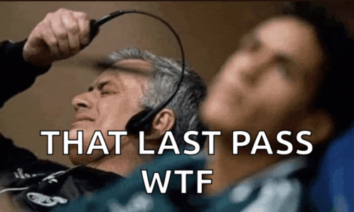 a man wearing headphones with the words that last pass wtf written below him