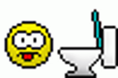 Vomits Toilet Bowl GIF - Vomits Toilet Bowl Smiley Face GIFs