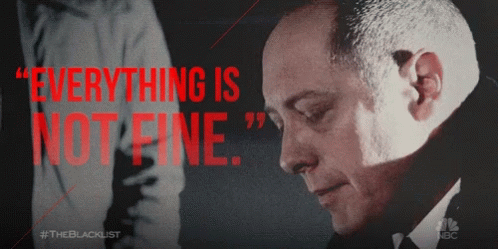Everything Is Not Fine Bad GIF - Everything Is Not Fine Bad Wrong GIFs