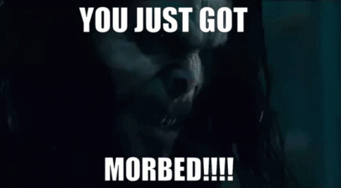 Morbed Morbius GIF - Morbed Morbius Jared Leto GIFs