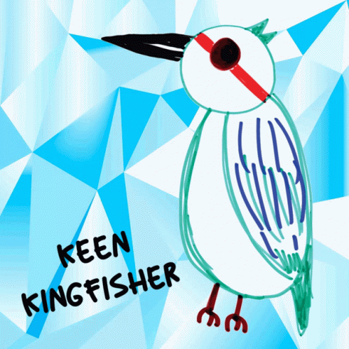 Keen Kingfisher Veefriends GIF - Keen Kingfisher Veefriends On Point GIFs