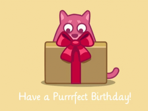 Happy Birthday Cats GIF - Happy Birthday Cats Have A Purrfect Birthday GIFs