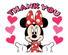 Minnie Mouse Thank You GIF - Minnie Mouse Minnie Thank You GIFs