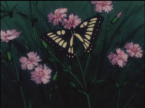 Butterfly Anime GIF - Butterfly Anime Aesthetic GIFs