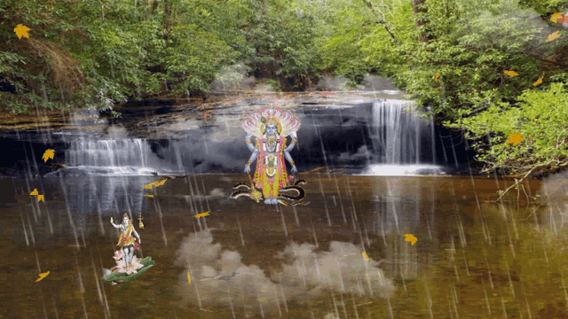 Lord Shiva Good Morning GIF - Lord Shiva Good Morning Raining GIFs