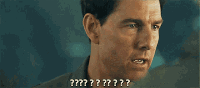 Top Gun Pete Mitchell GIF - Top Gun Pete Mitchell Question Marks GIFs