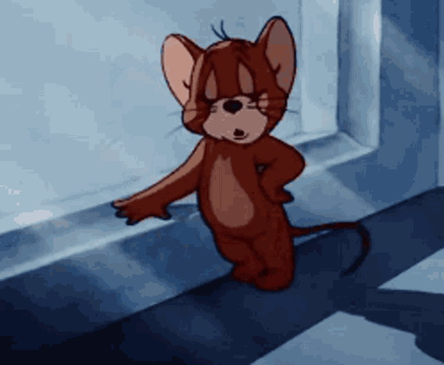 Tom And Jerry Jerry The Mouse GIF - Tom And Jerry Jerry The Mouse Traurig GIFs