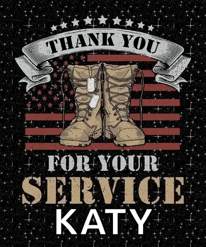 a pair of military boots with tags on them in front of an american flag on a black background .