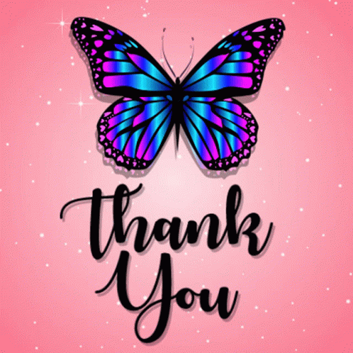 Butterfly Pink GIF - Butterfly Pink Thank You GIFs