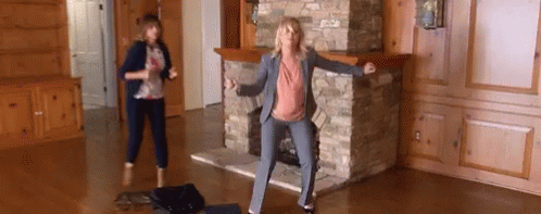 Get Down Girls GIF - Parks And Rec Amy Poehler Leslie Knope GIFs