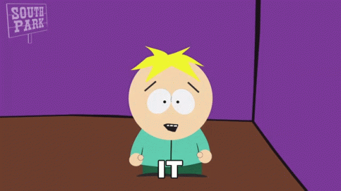 It Doesnt Matter Butters GIF - It Doesnt Matter Butters South Park GIFs