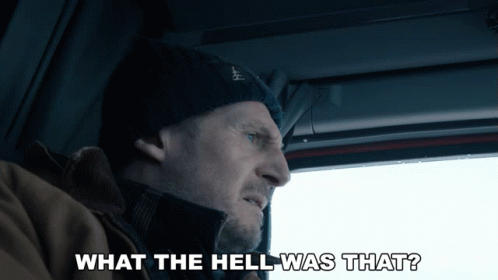 What The Hell Was That Liam Neeson GIF - What The Hell Was That Liam Neeson Mike GIFs
