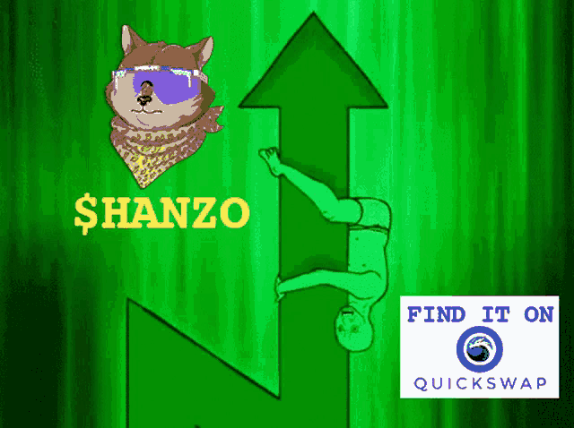 a picture of a dog wearing sunglasses and a sign that says " shanzo "