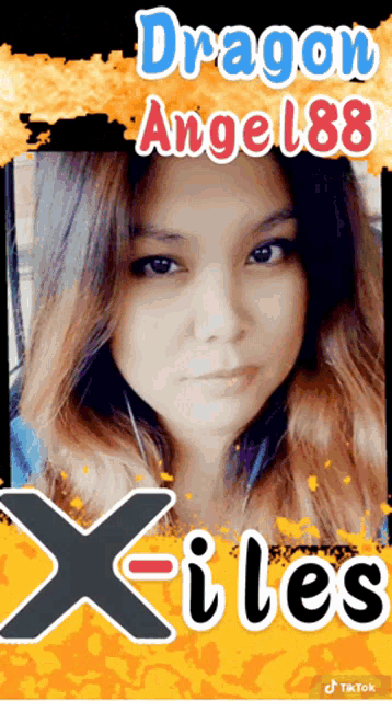a picture of a woman with the name dragon angel88