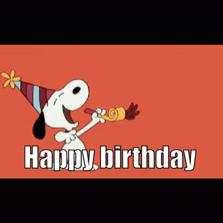 Snoopy Birthday GIF - Snoopy Birthday Happy Birthday GIFs