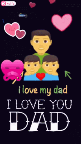 I Love U Dad Naanna GIF - I Love U Dad Love U Dad Naanna GIFs