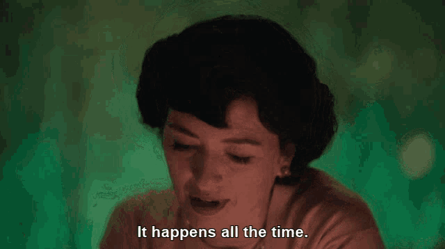 a woman says it happens all the time