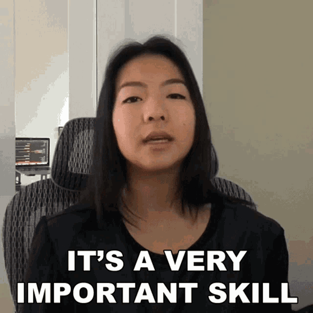 Its A Very Important Skill Kylie Ying GIF - Its A Very Important Skill Kylie Ying Free Code Camp GIFs