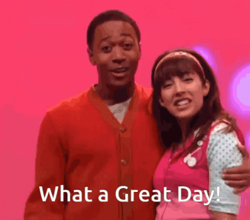 The Fresh Beat Band Shout And Kiki What A Great Day GIF - The Fresh Beat Band Shout And Kiki What A Great Day Shout GIFs