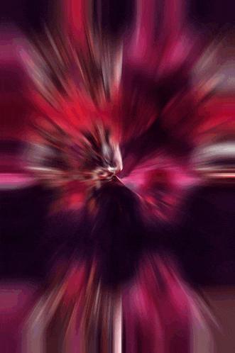 a red and purple background with a swirl