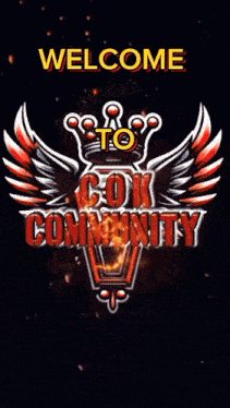 a welcome to fox community sign with a crown and wings
