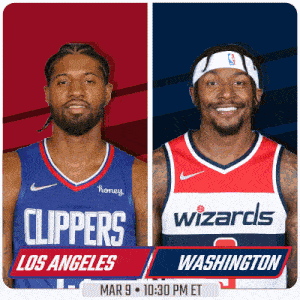 Los Angeles Clippers Vs. Washington Wizards Pre Game GIF - Nba Basketball Nba 2021 GIFs