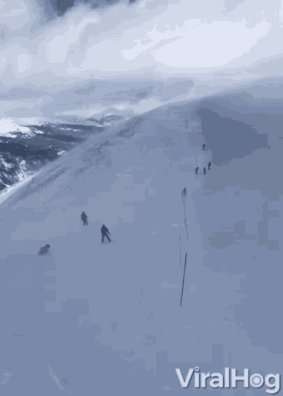 Skiing Dropping GIF - Skiing Dropping Bye Bye GIFs