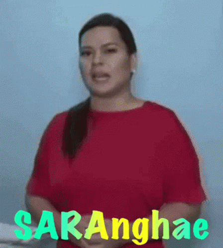 Sara Duterte Saranghae GIF