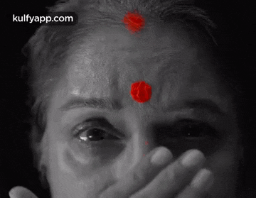 Vermillion On Head - Being Widow.Gif GIF - Vermillion On Head - Being Widow Revathy Navarasa GIFs