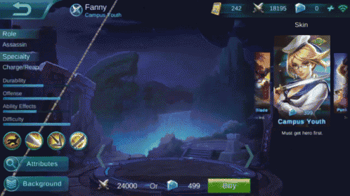 Mobile Legends Fanny GIF - Mobile Legends Fanny Campus Youth GIFs