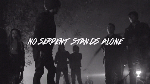 No Serpent Stands Alone Jughead GIF - No Serpent Stands Alone Jughead Riverdale GIFs