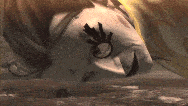 a video game character is laying on the ground and says my dear sweet child